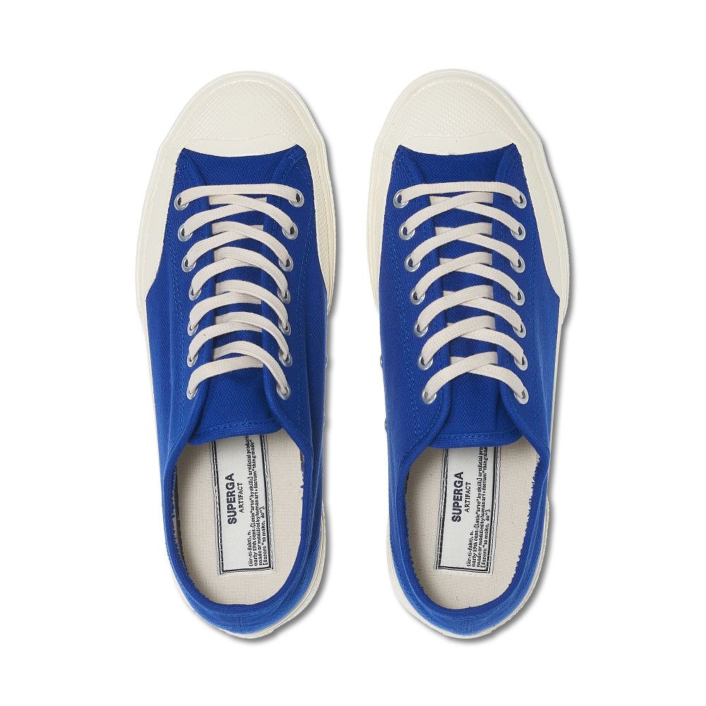 Superga 2432 Blue Low Top Sneakers - Men's Sneakers USA | US2218340